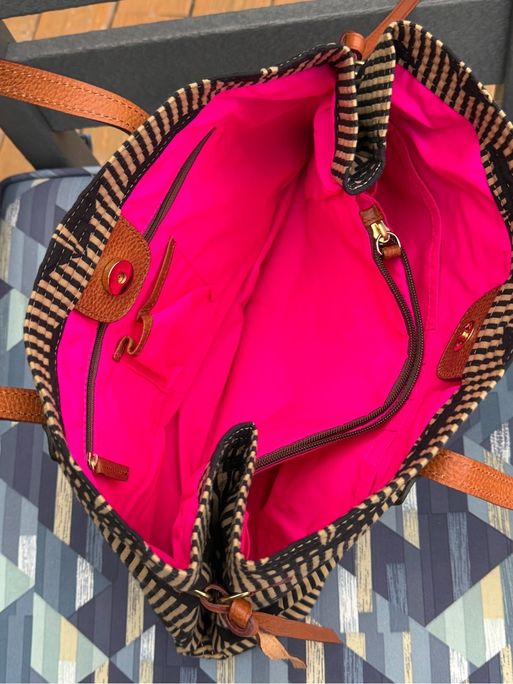 ⛵️Donney & Bourke Vintage Sailboat Tote⛵️ - Picture 12 of 12